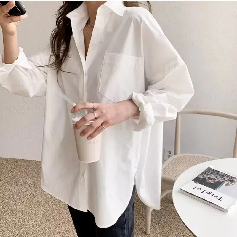 Women'S Formal Wear Blouse - 2026 Fashion New Cotton Long Sleeve