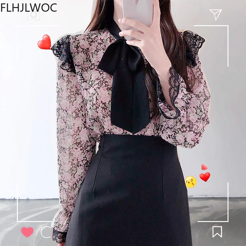 Retro Vintage Black Lace Bow T - Formal Wear Japan Women ulasan dan harga