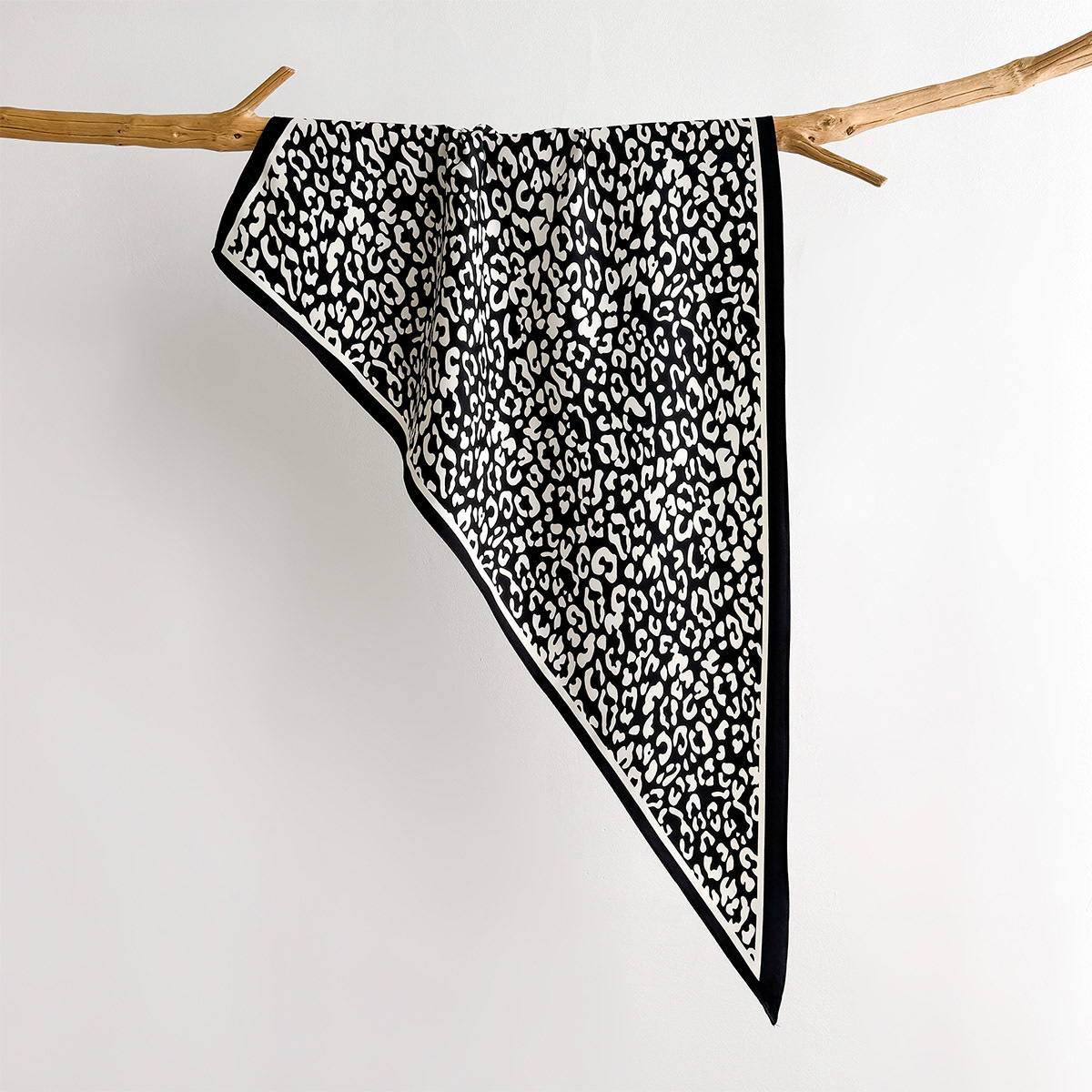 Floral Printed Square Scarf Fo - Scarf Silk Neck ulasan dan harga