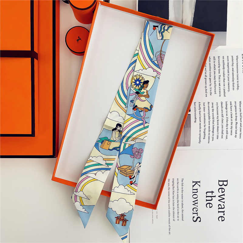 Women 100% Mulberry Silk Scarf - Scarf Silk Neck ulasan dan harga
