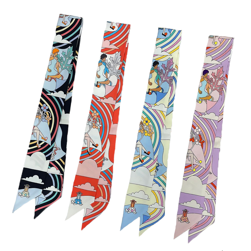Women 100% Mulberry Silk Scarf - Scarf Silk Neck ulasan dan harga