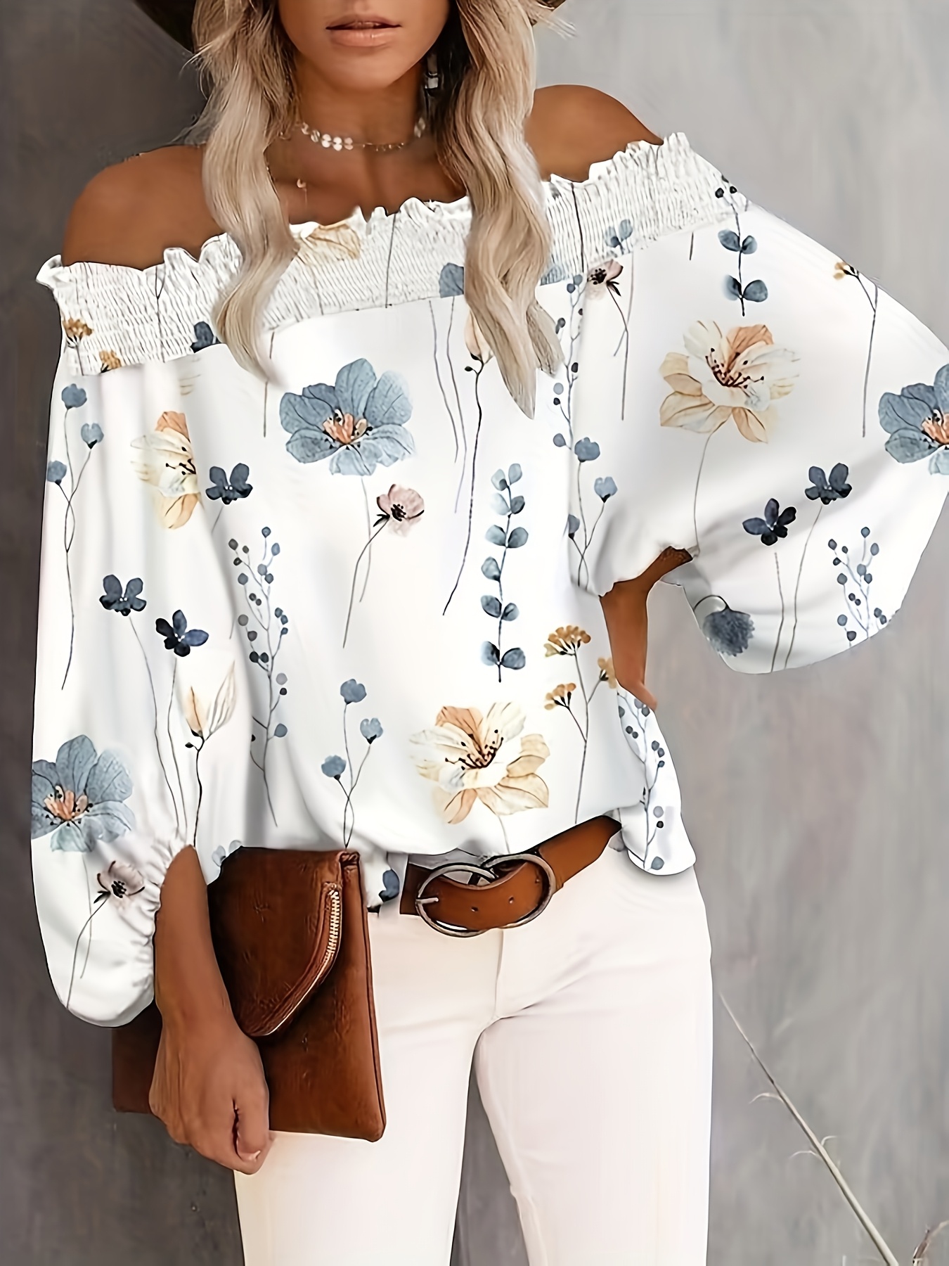 Plus Size New Women's Casual F - Women'S Formal Wear Blouse ulasan dan harga