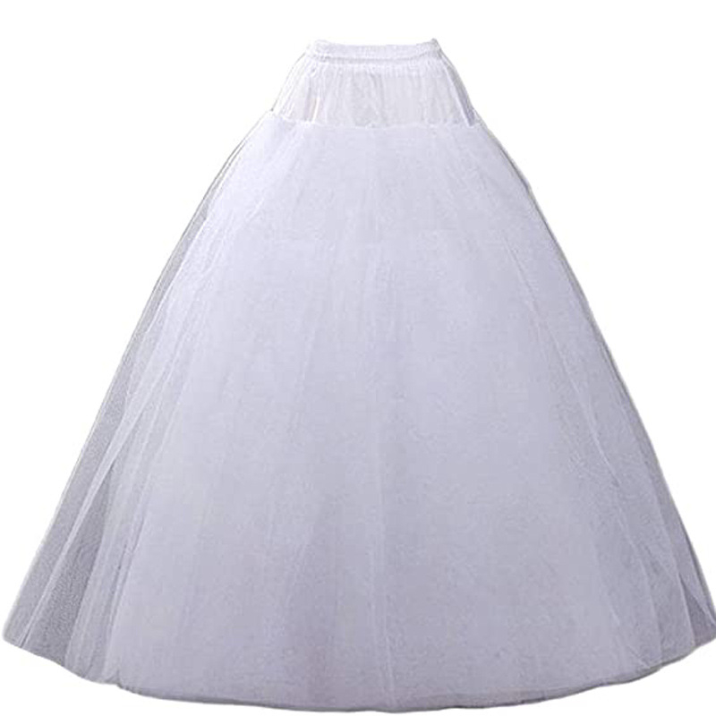Women’s Long Crinoline Pettico - Women Formal Wear Combination ulasan dan harga