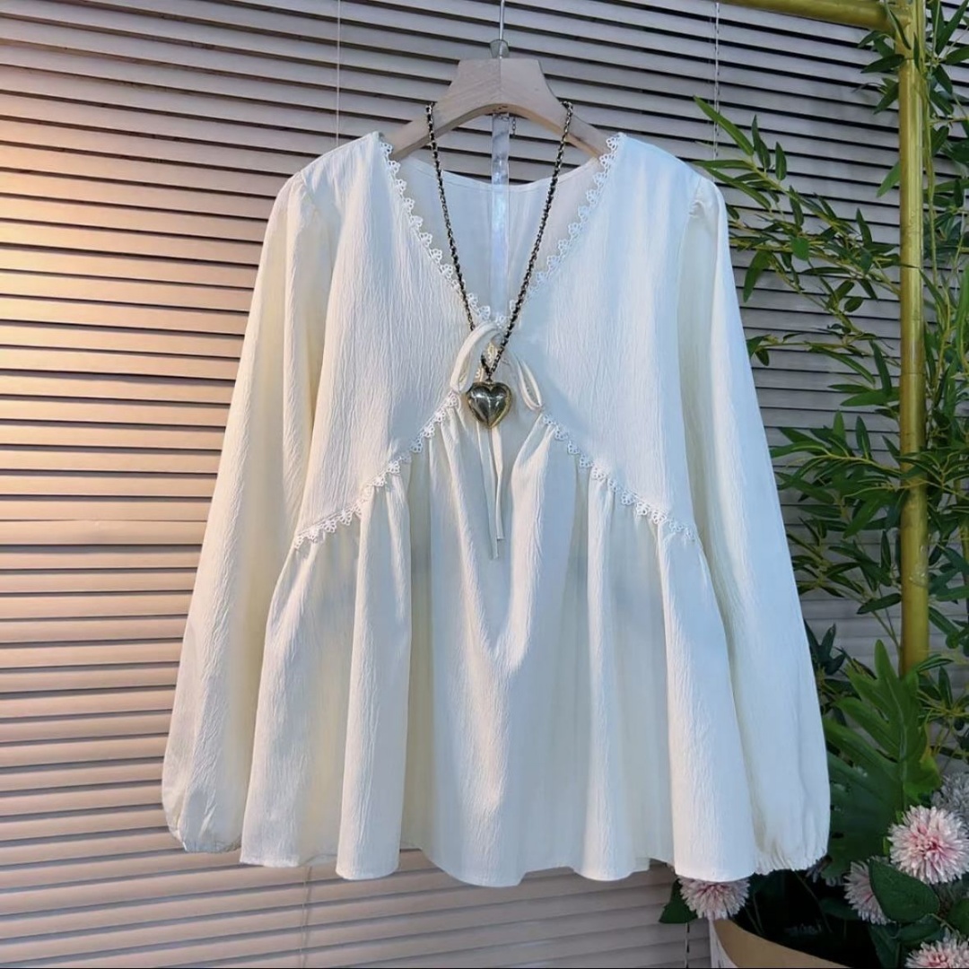 Plus Size Women Clothing Sprin - Women'S Formal Wear Blouse ulasan dan harga