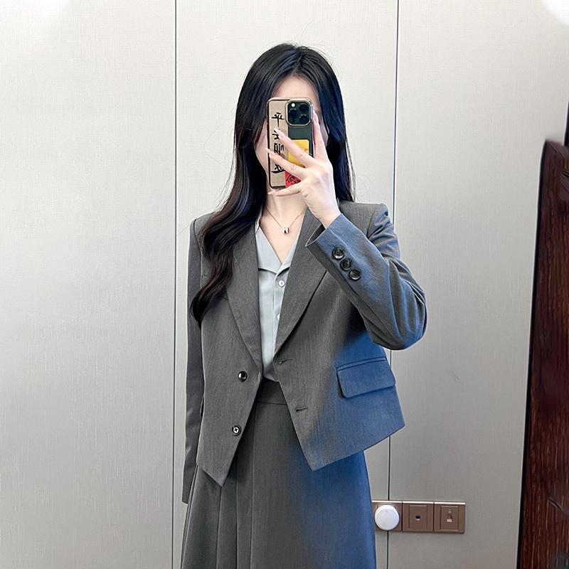 Interview Outfit: Gray Profess - Women'S Formal Wear Petite ulasan dan harga