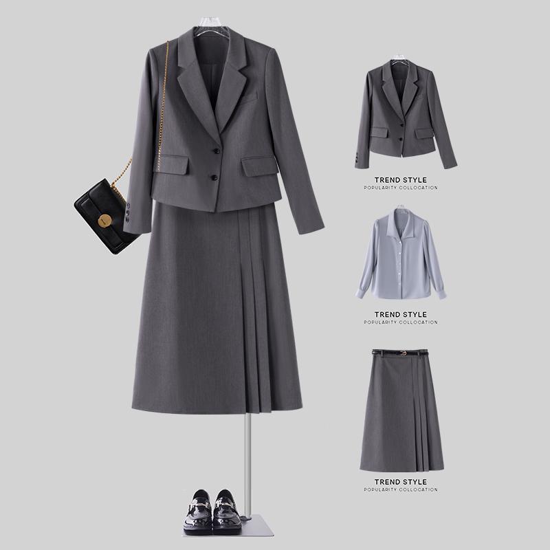 Interview Outfit: Gray Profess - Women'S Formal Wear Petite ulasan dan harga