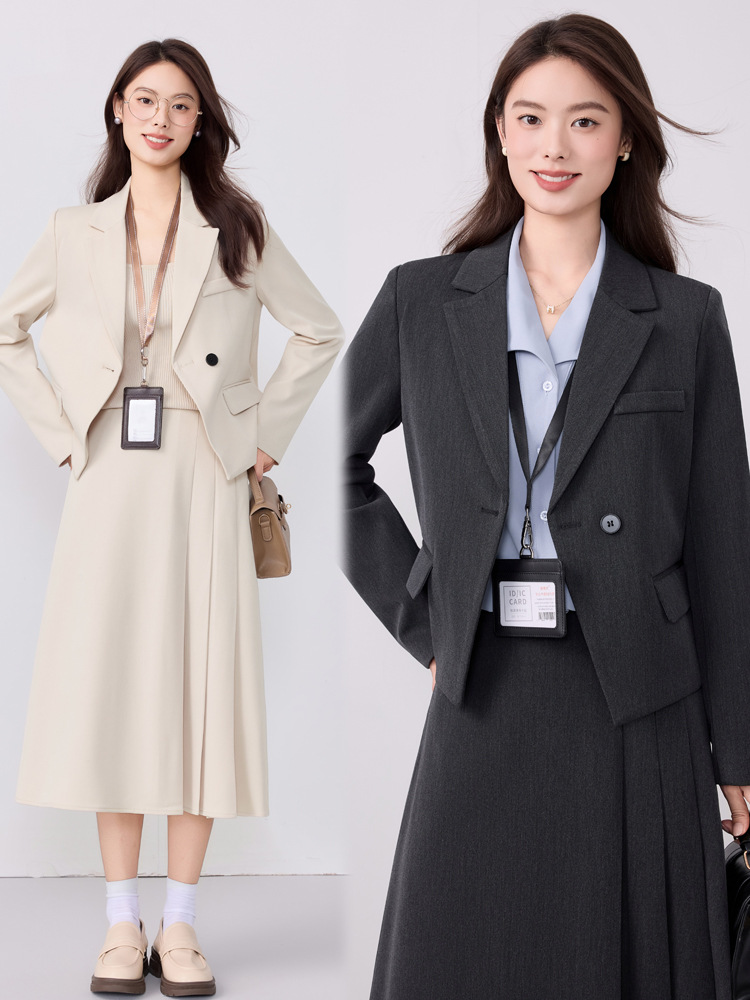 Elegant women's blazer2025New  - Women'S Formal Wear Petite ulasan dan harga