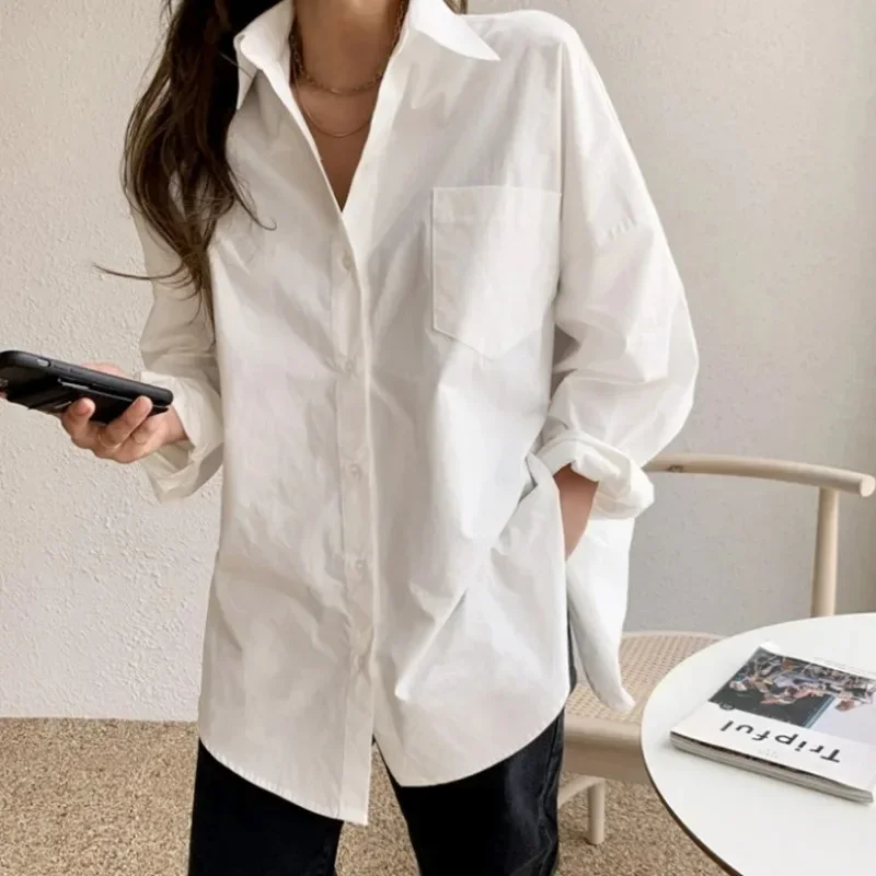 2026 Fashion New Cotton Long S - Women'S Formal Wear Blouse ulasan dan harga