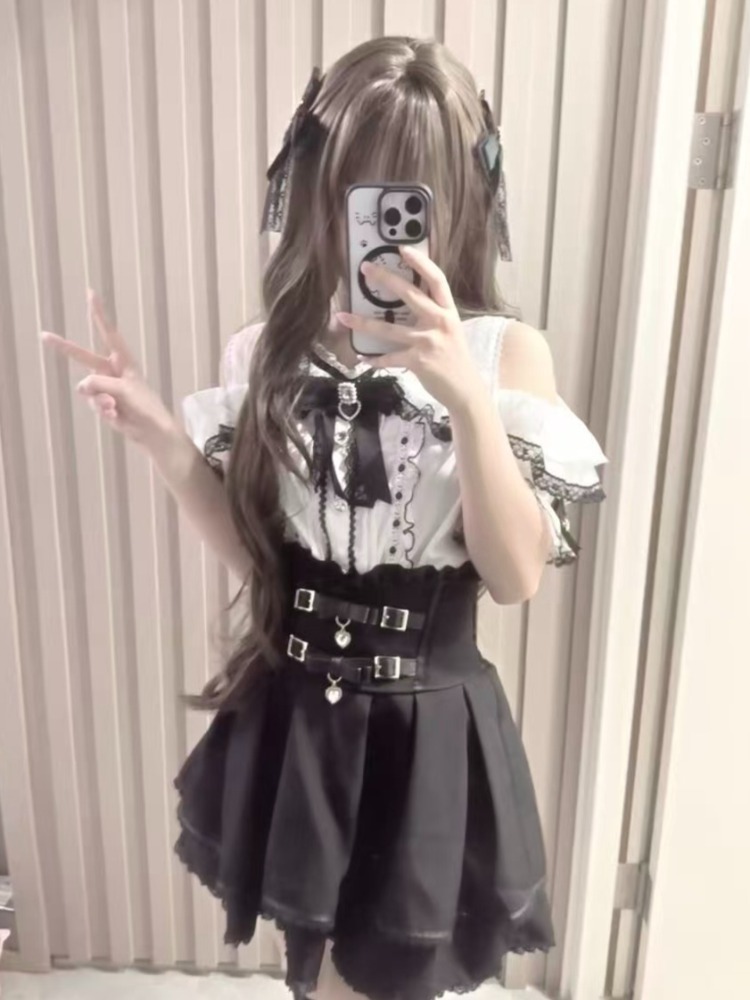 2026 Cute Ruffled Japanese Lol - Formal Wear Japan Women ulasan dan harga