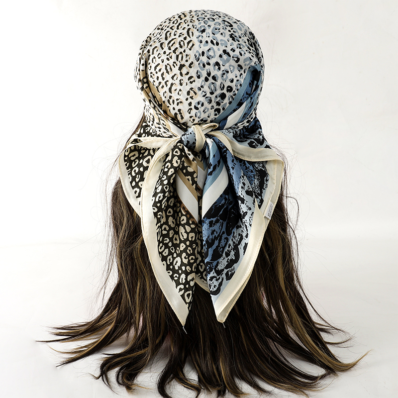 Luxury Silk Shawl Fat Cat Squa - Scarf Silk Neck ulasan dan harga