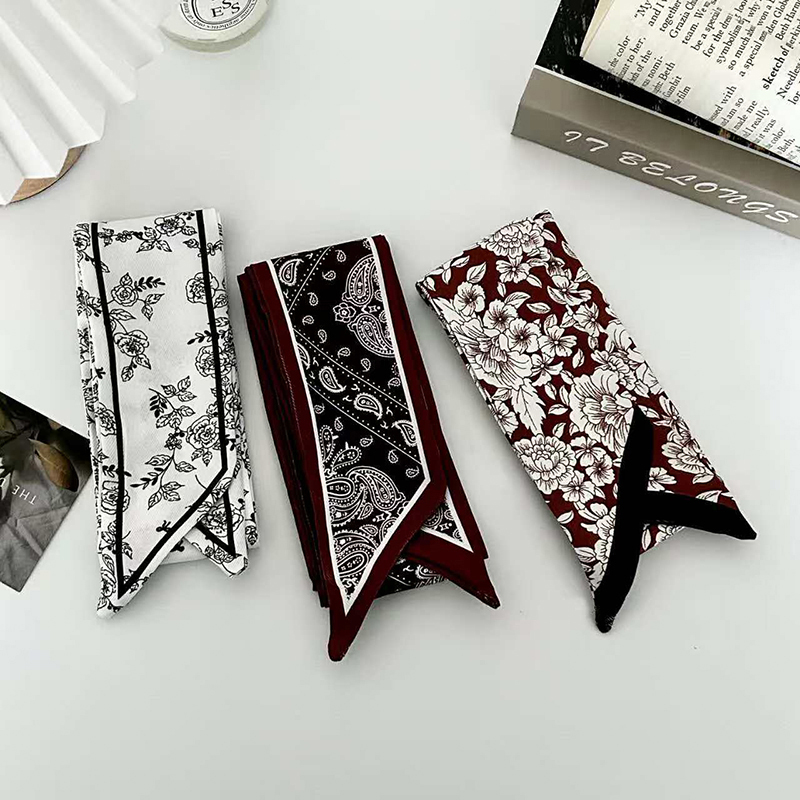 Luxury Fashion Woman Skinny Si - Scarf Silk Neck ulasan dan harga
